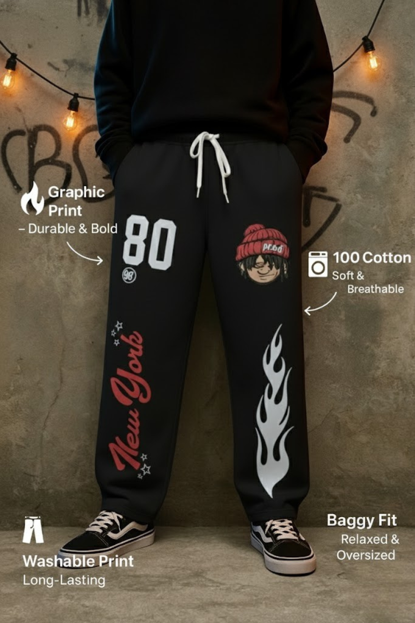 The New York Flame Baggy Bottoms