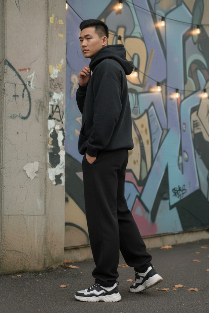 Neon Blaze Baggy Bottoms