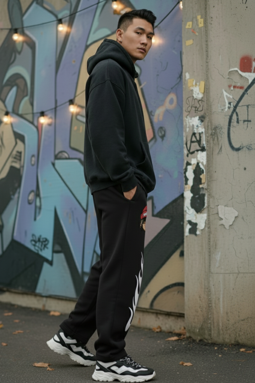 The New York Flame Baggy Bottoms