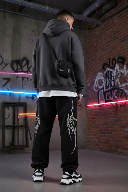 Phantom Spikes Baggy Pants by ModeGenZ