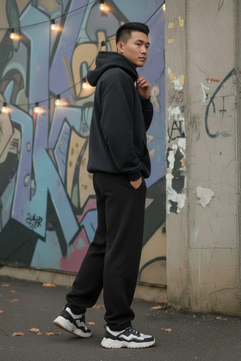 Neon Blaze Baggy Bottoms