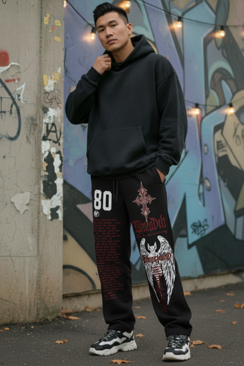 Neon Blaze Baggy Bottoms