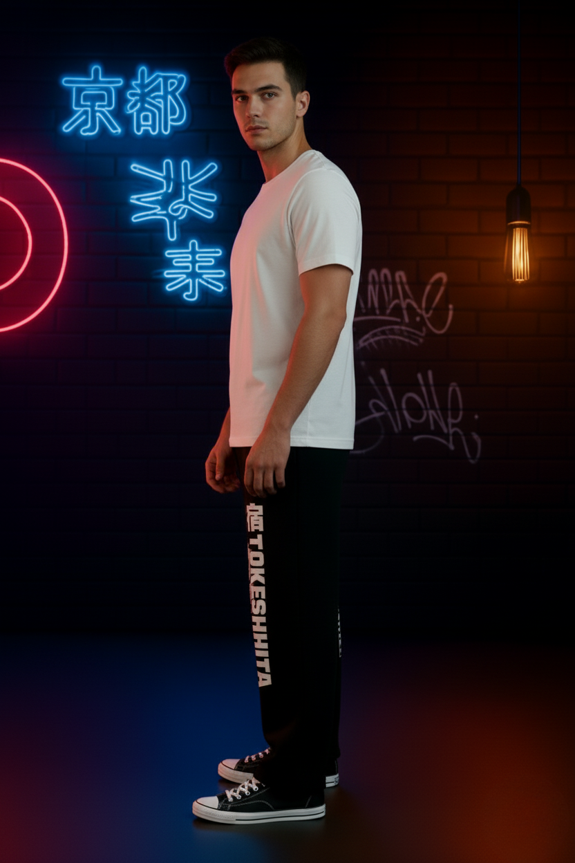 Tokyo Dragon Baggy Pants by ModeGenZ 🐉