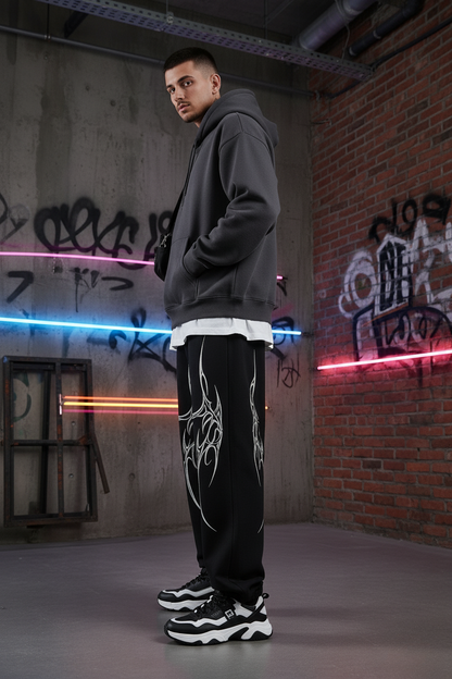 Phantom Spikes Baggy Pants by ModeGenZ