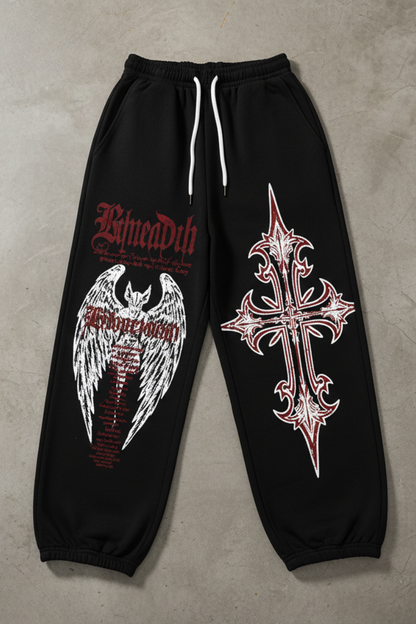 Neon Blaze Baggy Bottoms